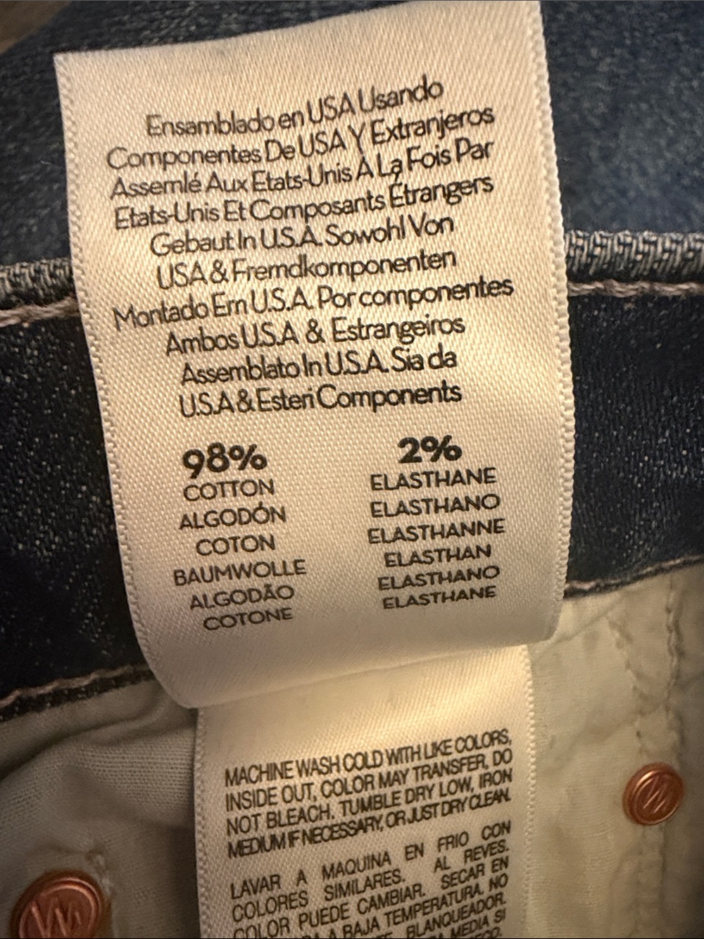 Mother Superior The Lasso Sneak High Waist Wide Leg Jeans Size 31 - Picture 6 of 6
